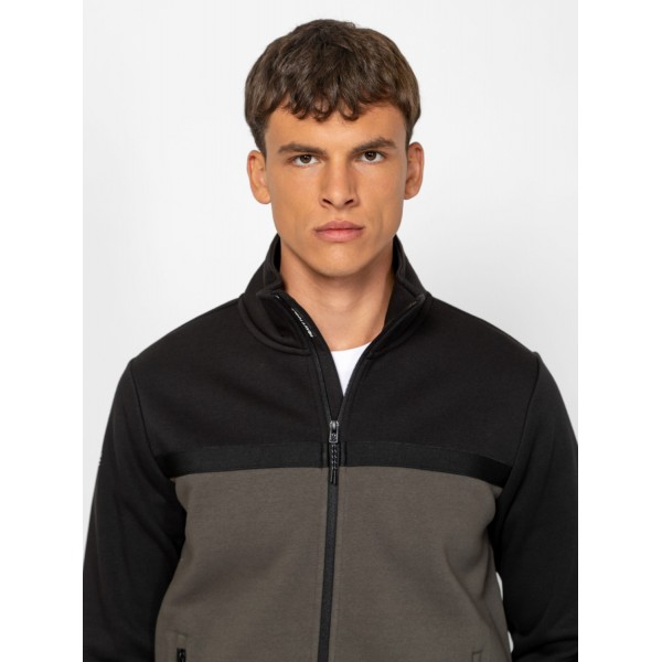 Heavy Tools TATRO Férfi állónyakas felső / darkolive