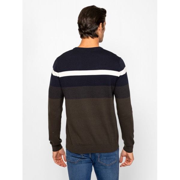 Heavy Tools HOAKIN Férfi kötött pulóver és kardigán / olive