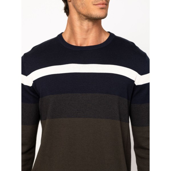 Heavy Tools HOAKIN Férfi kötött pulóver és kardigán / olive