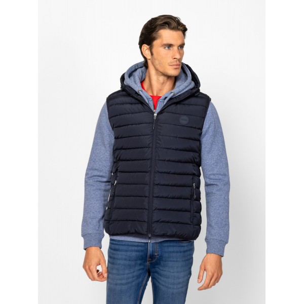 Heavy Tools WANTIW25 Férfi mellény / navy