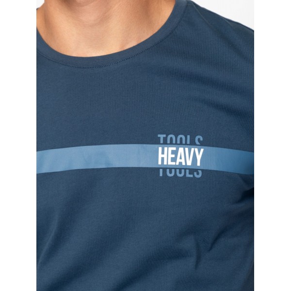 Heavy Tools MEREON Férfi rövidujjú póló / atlantic