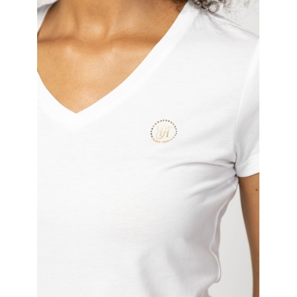 Heavy Tools MALLYL Női rövidujjú póló / ecru