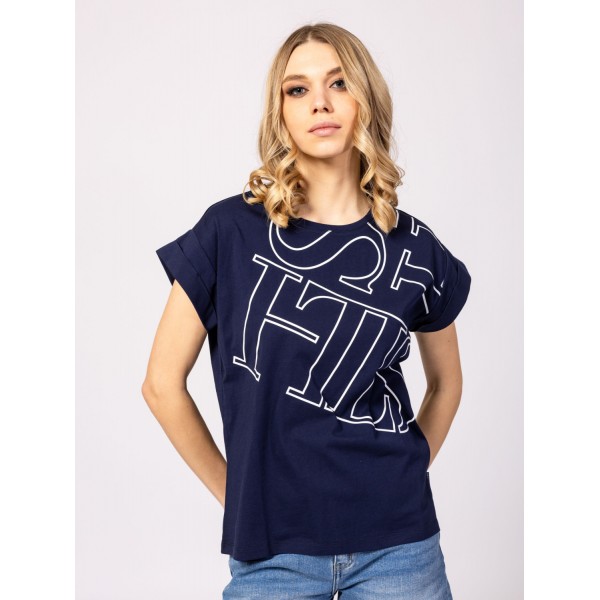 Heavy Tools METTIS25 Női rövidujjú póló / navy