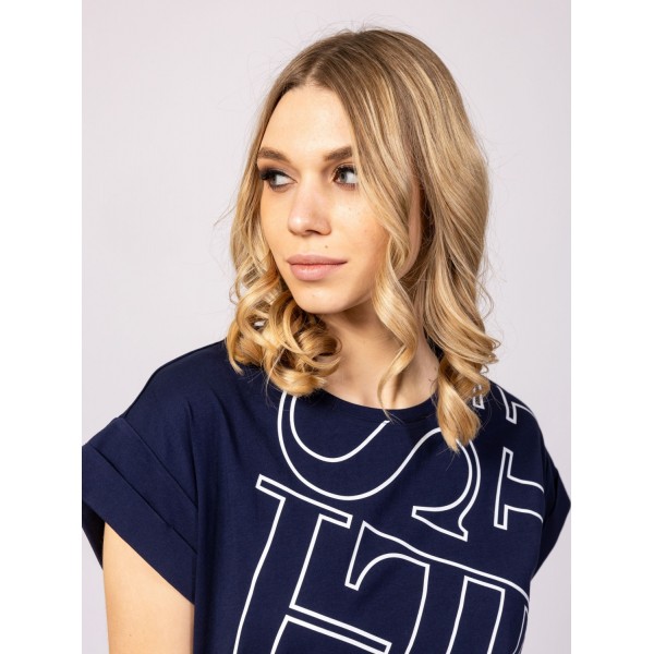 Heavy Tools METTIS25 Női rövidujjú póló / navy