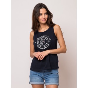 Heavy Tools BARLIN23 Női ujjatlan top / navy