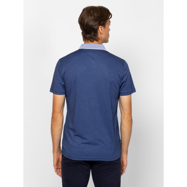 Heavy Tools DRANCO Férfi galléros rövidujjú póló / moonlight