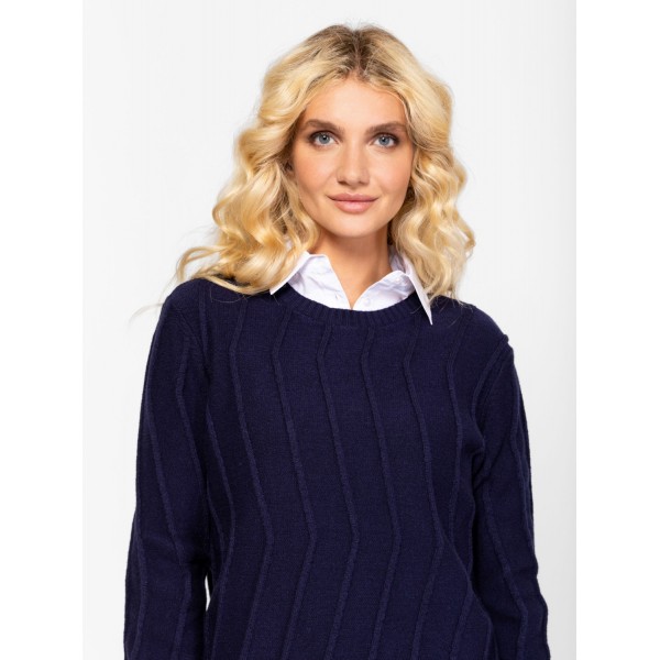 Heavy Tools HATMA Női kötött pulóver és kardigán / navy