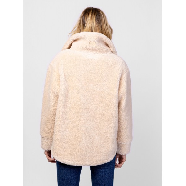 Heavy Tools TABURA Női állónyakas felső / ecru