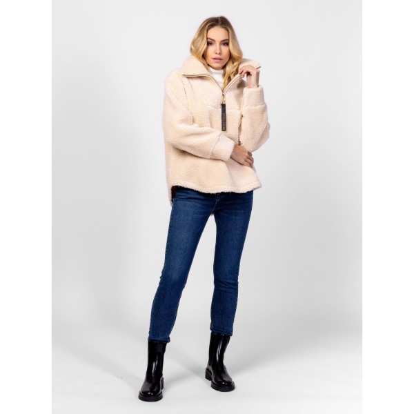 Heavy Tools TABURA Női állónyakas felső / ecru