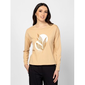 Heavy Tools CAPRA Női hosszúujjú póló / oat