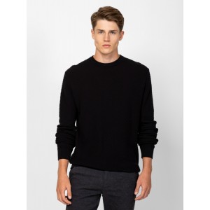 Heavy Tools HUNTER Férfi kötött pulóver és kardigán / black