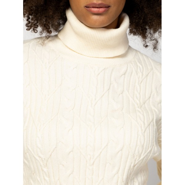 Heavy Tools HALPA Női kötött pulóver és kardigán / ecru