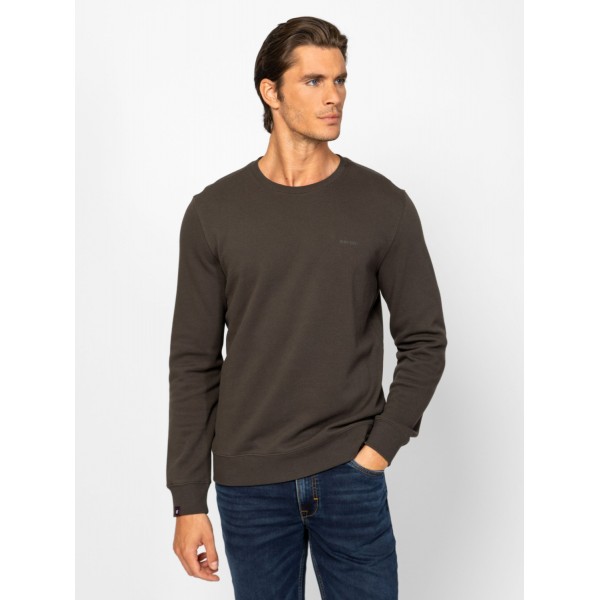 Heavy Tools DALIEN Férfi környakas felső / oilgreen