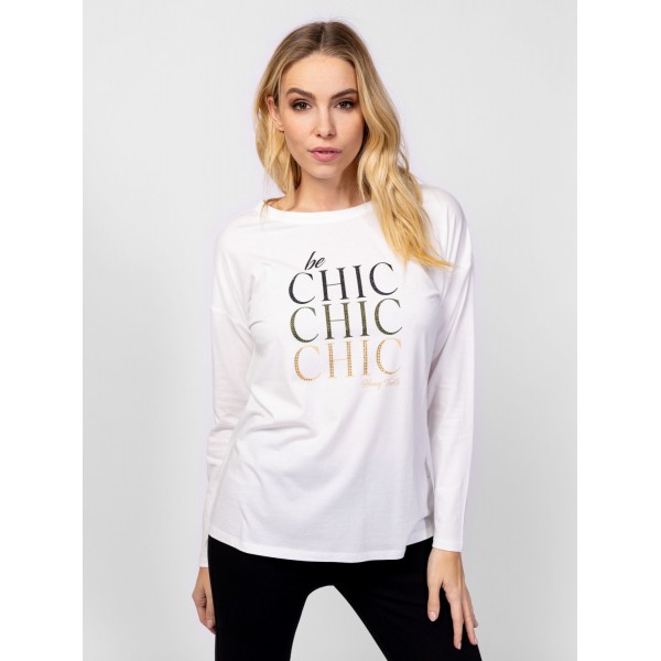 Heavy Tools CARMINA Női hosszúujjú póló / ecru