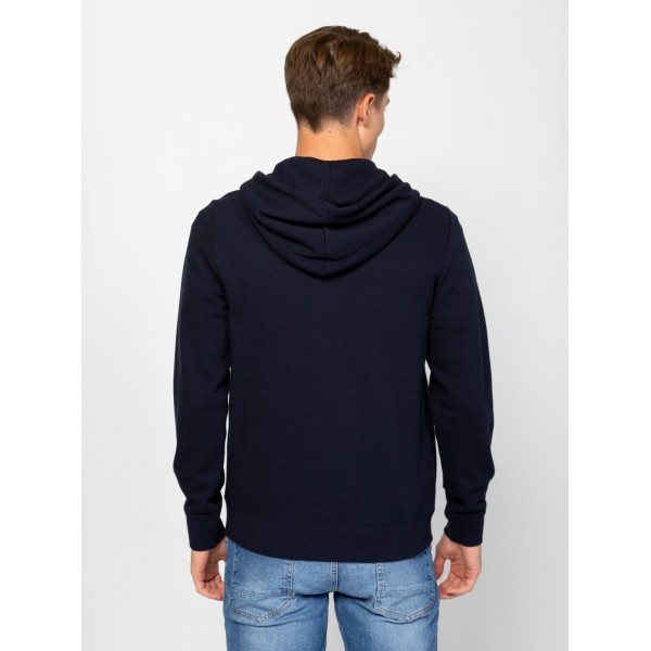 Heavy Tools SACRO Férfi kapucnis felső / navy