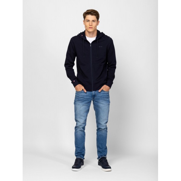 Heavy Tools SACRO Férfi kapucnis felső / navy