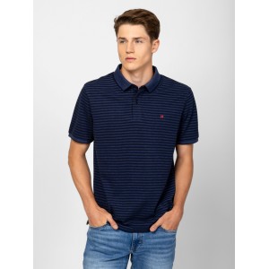 Heavy Tools DABLISH Férfi galléros rövidujjú póló / moonlight