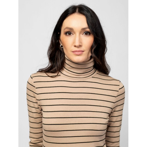 Heavy Tools CANVA Női hosszúujjú póló / beige