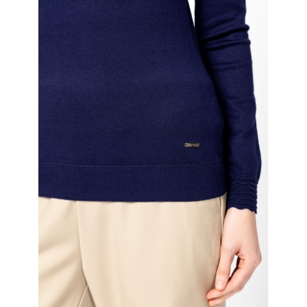 Heavy Tools HOFLIW25 Női kötött pulóver és kardigán / navy