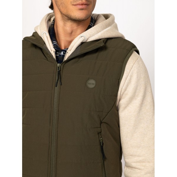 Heavy Tools WARMAN Férfi mellény / khaki