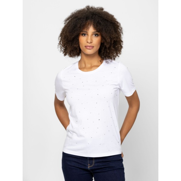 Heavy Tools MAGLIA Női rövidujjú póló / white