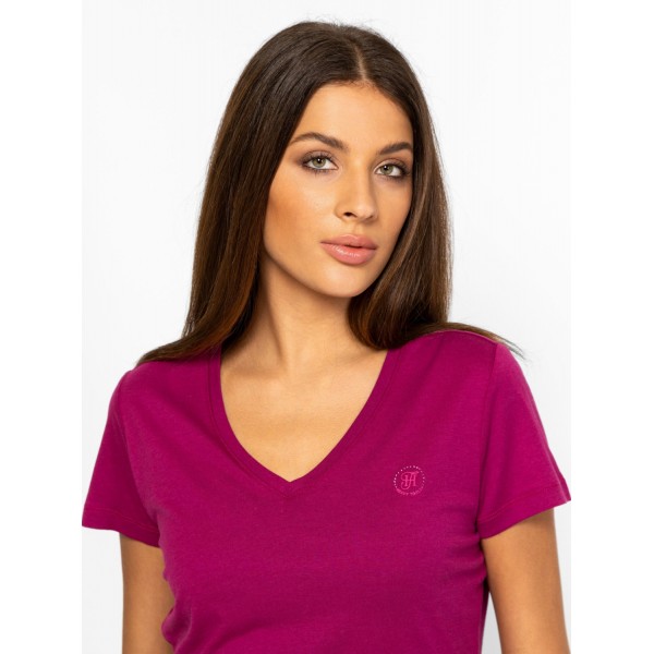 Heavy Tools MALLYL Női rövidujjú póló / berry