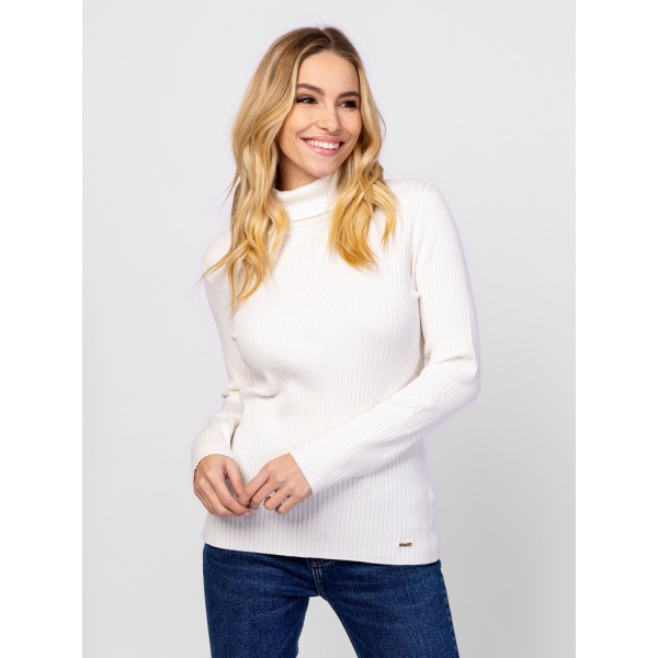 Heavy Tools HANOKA Női kötött pulóver és kardigán / ecru