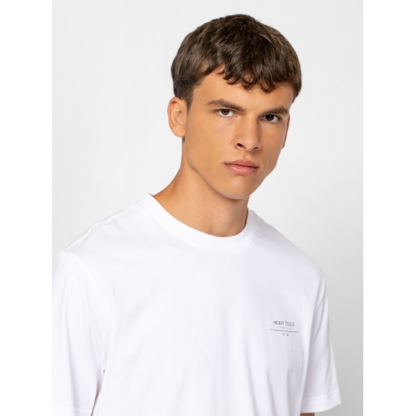 Heavy Tools MUWLO Férfi rövidujjú póló / white
