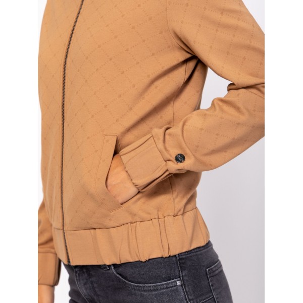 Heavy Tools TACIA Női állónyakas felső / tan