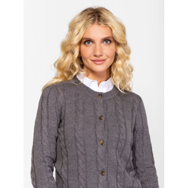 Heavy Tools HANOLIW25 Női kötött pulóver és kardigán / frost