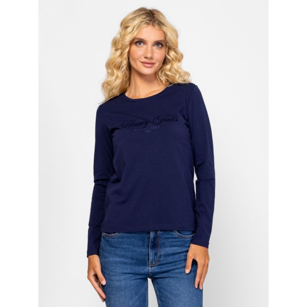 Heavy Tools CALA Női hosszúujjú póló / navy