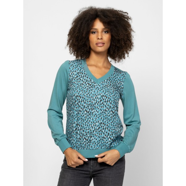 Heavy Tools CALISHAW25 Női hosszúujjú póló / dotted