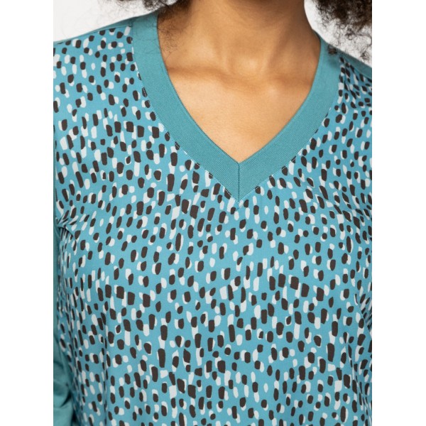 Heavy Tools CALISHAW25 Női hosszúujjú póló / dotted