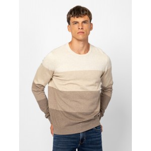 Heavy Tools HOLSY Férfi kötött pulóver és kardigán / sand