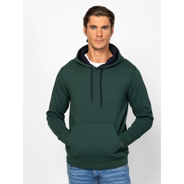 Heavy Tools SELF Férfi kapucnis felső / green