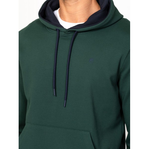 Heavy Tools SELF Férfi kapucnis felső / green