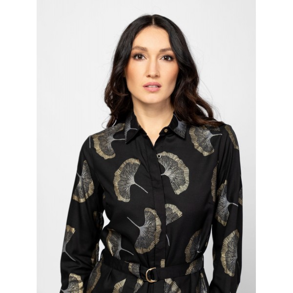 Heavy Tools VALENTINAW25 Női vászonruha / ginkgo