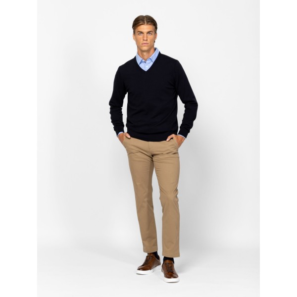 Heavy Tools HIDRO Férfi kötött pulóver és kardigán / navy