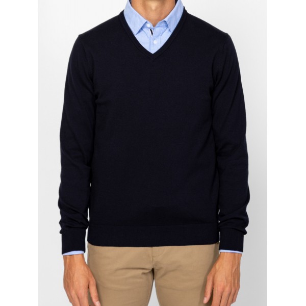 Heavy Tools HIDRO Férfi kötött pulóver és kardigán / navy