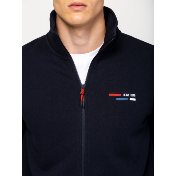 Heavy Tools TRATOW25 Férfi állónyakas felső / navy