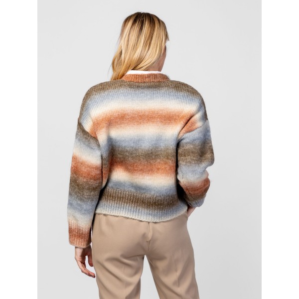 Heavy Tools HANGA Női kötött pulóver és kardigán / rusty