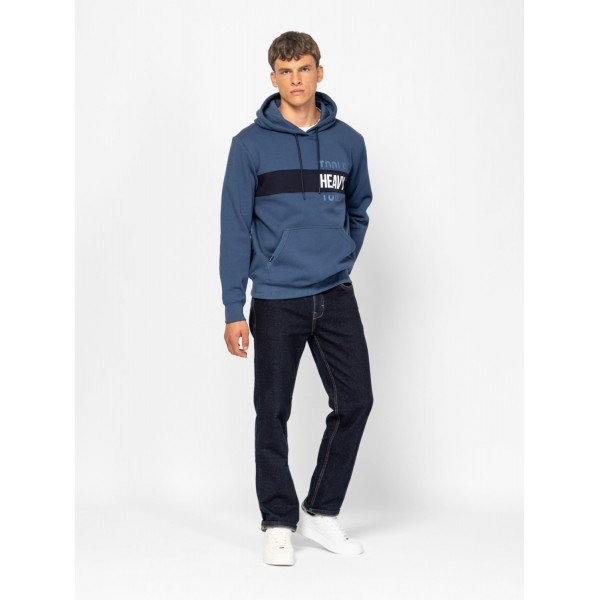 Heavy Tools SENTI Férfi kapucnis felső / atlantic