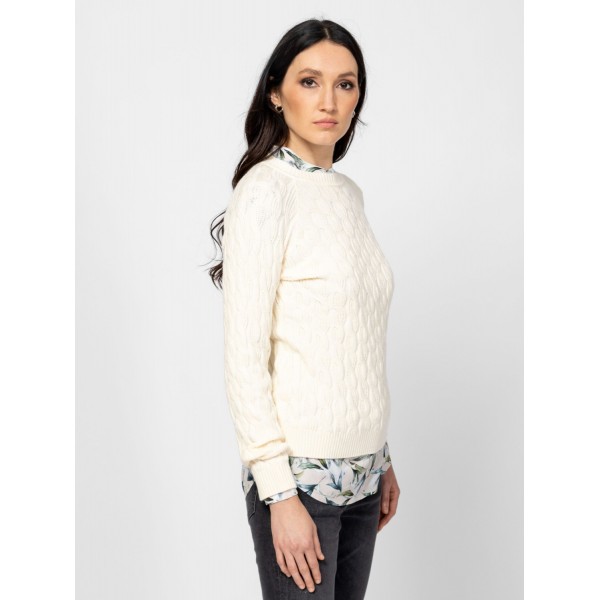 Heavy Tools HAVA Női kötött pulóver és kardigán / ecru