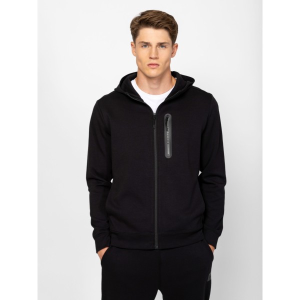 Heavy Tools SAFNE Férfi kapucnis felső / black