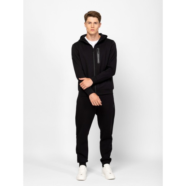 Heavy Tools SAFNE Férfi kapucnis felső / black