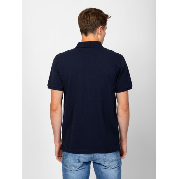 Heavy Tools DURBO Férfi galléros rövidujjú póló / navy