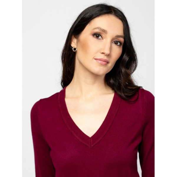 Heavy Tools HEMME Női kötött ruha / wine