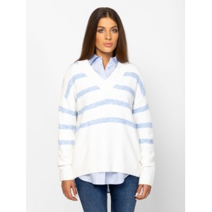 Heavy Tools HASSICW25 Női kötött pulóver és kardigán / ecru