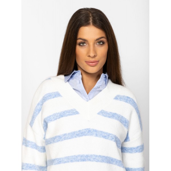 Heavy Tools HASSICW25 Női kötött pulóver és kardigán / ecru