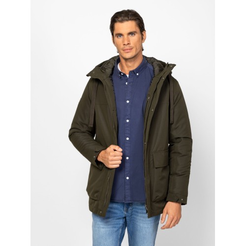 Heavy Tools NEUTRALW25 Férfi utcai kabát / darkolive